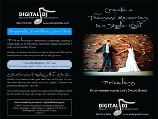 Digital DJ Creative Brochure Design