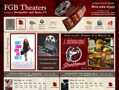 FGB Theaters Website