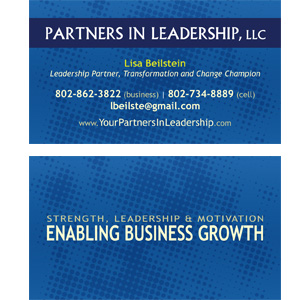 Partners In Leadership Business Cards