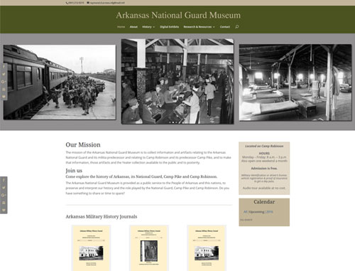 National Guards Museum Website