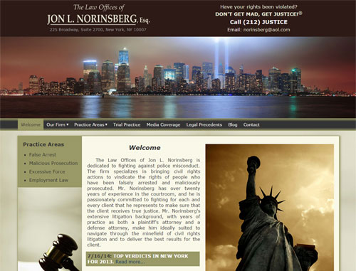 Norinsberg Law Website
