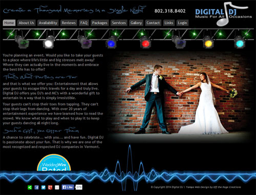Digital DJ Website