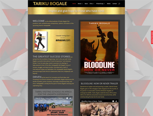 Tariku Bogale, Actor and Author Website