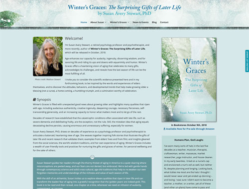 Winter's Graces Book Website