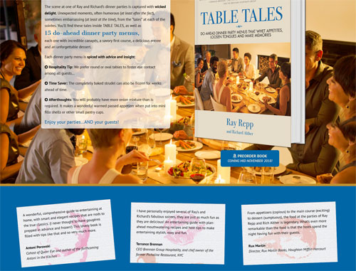 Table Tales Book Website
